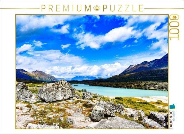 Produktbild: CALVENDO Puzzle Ein Motiv aus dem Kalender Entdecke den Yukon | 1000 Teile Lege-Gr&ouml;&szlig;e 64x48cm Foto-Puzzle f&uuml;r gl&uuml;ckliche Stunden