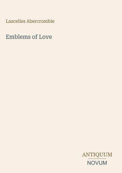 Produktbild: Emblems of Love