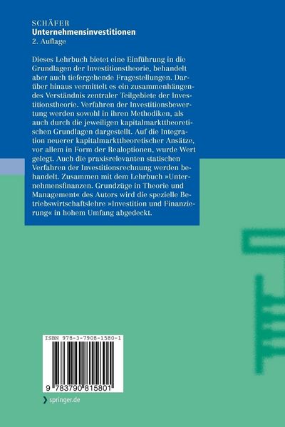 Produktbild: Unternehmensinvestitionen