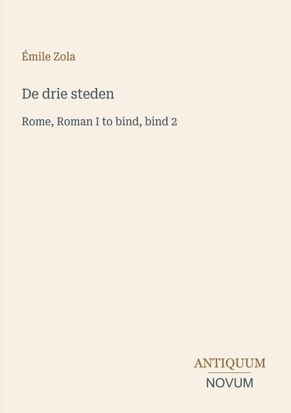 Produktbild: De drie steden
