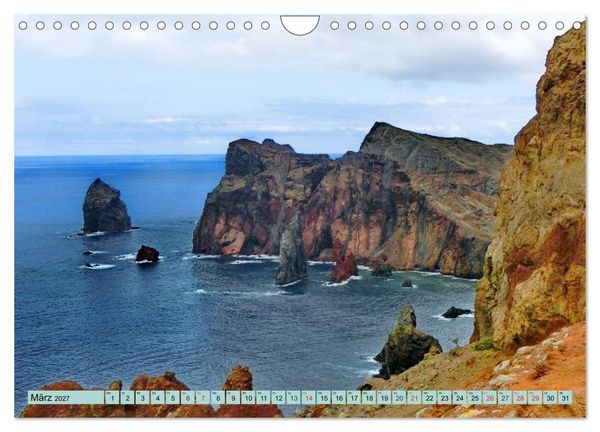 Produktbild: Die Insel Madeira (Wandkalender 2027 DIN A4 quer), CALVENDO Monatskalender