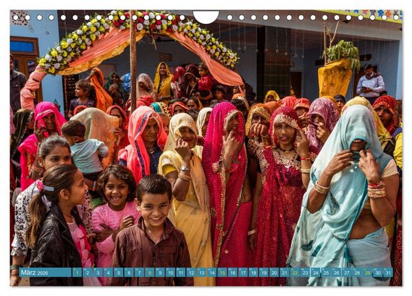 Produktbild: Indien Goldenes Dreieck (Wandkalender 2026 DIN A4 quer), CALVENDO Monatskalender