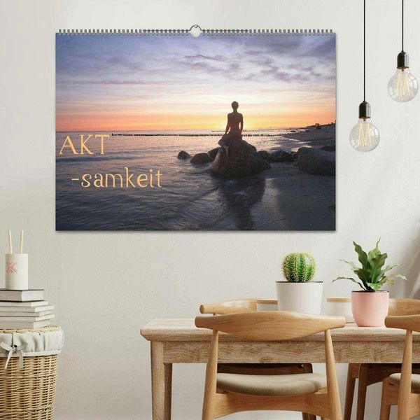 Produktbild: AKT-samkeit (Wandkalender 2026 DIN A2 quer), CALVENDO Monatskalender