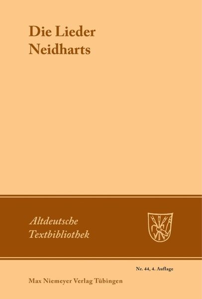 Produktbild: Die Lieder Neidharts