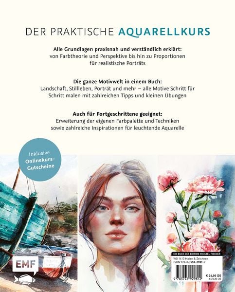 Produktbild: Die Kunst der Aquarellmalerei &ndash; das gro&szlig;e Watercolor-Grundlagenwerk