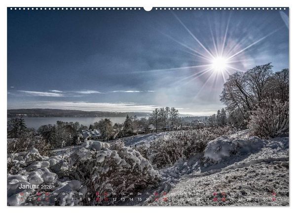 Produktbild: Impressionen vom Starnberger See (Wandkalender 2026 DIN A2 quer), CALVENDO Monatskalender