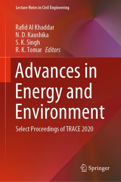 Produktbild: Advances in Energy and Environment