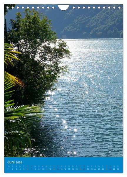 Produktbild: Tessin (Wandkalender 2026 DIN A4 hoch), CALVENDO Monatskalender
