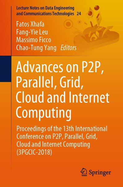 Produktbild: Advances on P2P, Parallel, Grid, Cloud and Internet Computing