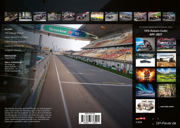 Produktbild: Formel 1 - Grand Prix - 2027 - F1 Kalender DIN A3
