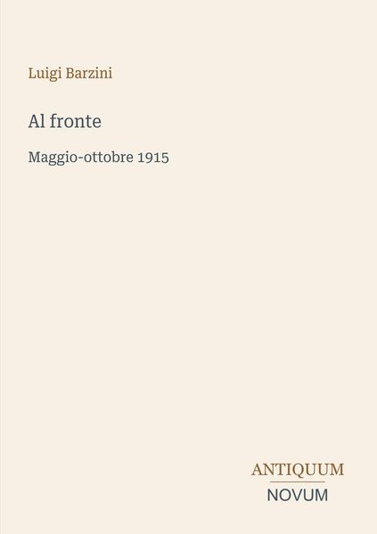 Produktbild: Al fronte