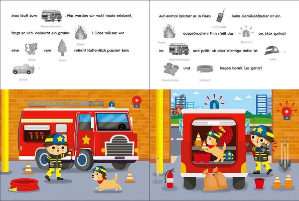 Produktbild: Meine Feuerwehr-Welt - Max, der Feuerwehrhund