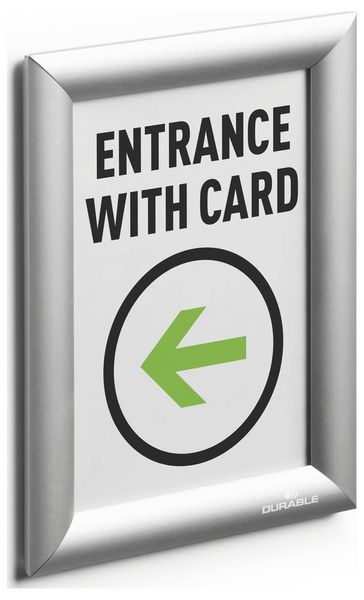 Produktbild: Durable 479523 Bilder Wechselrahmen Papierformat: DIN A5 Silber