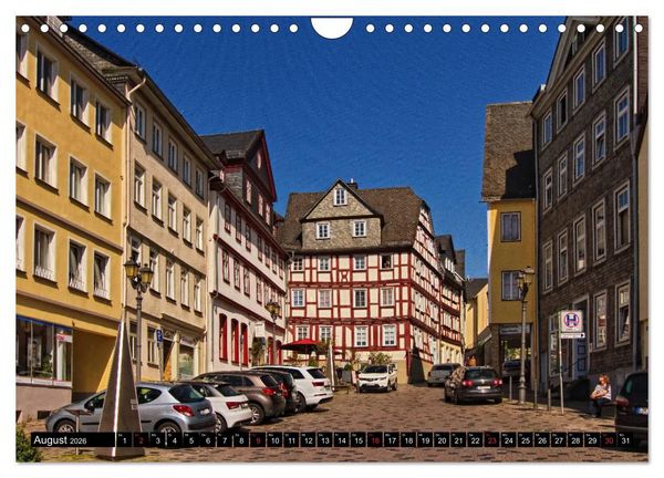 Produktbild: Stadtansichten Wetzlar, die historische Altstadt (Wandkalender 2026 DIN A4 quer), CALVENDO Monatskalender