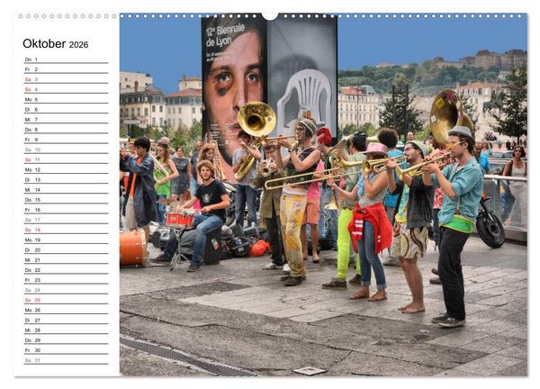Produktbild: Frankreichs gro&szlig;e St&auml;dte - Lyon (hochwertiger Premium Wandkalender 2026 DIN A2 quer), Kunstdruck in Hochglanz