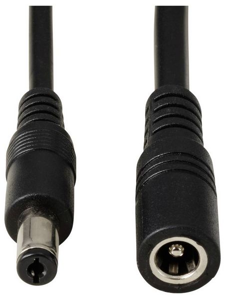 Produktbild: TRU COMPONENTS TC-13232712 DC-Steckverbinder Buchse - Stecker 5.5mm 2.1mm 41.2cm 1St.