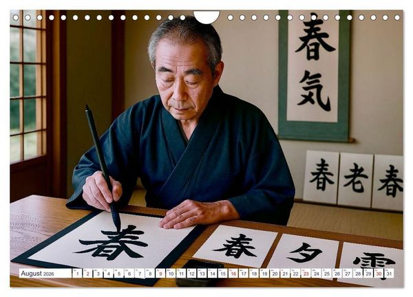 Produktbild: Typisch Japan. Wahrheiten und Klischees &uuml;ber die Japaner (Wandkalender 2026 DIN A4 quer), CALVENDO Monatskalender
