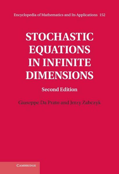 Produktbild: Stochastic Equations in Infinite Dimensions