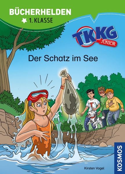 Produktbild: TKKG Junior, B&uuml;cherhelden 1. Klasse, Der Schatz im See