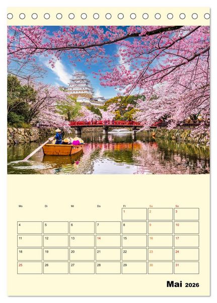 Produktbild: Japan - Hightech und viel Tradition (Tischkalender 2026 DIN A5 hoch), CALVENDO Monatskalender