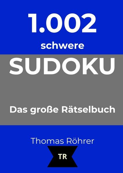 Produktbild: 1.002er Sudoku schwer