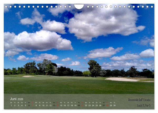 Produktbild: Golfpl&auml;tze Kapstadt - Cape Winelands und Overberg (Wandkalender 2026 DIN A4 quer), CALVENDO Monatskalender