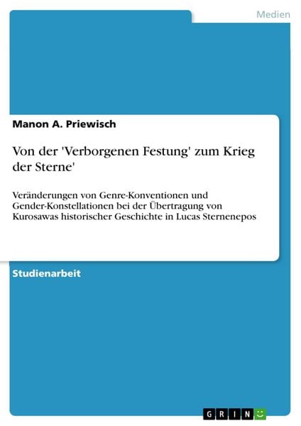 Produktbild: Von der 'Verborgenen Festung' zum Krieg der Sterne'