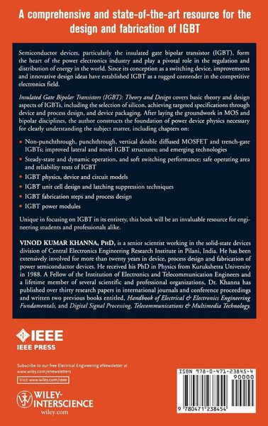 Produktbild: IGBT Theory and Design