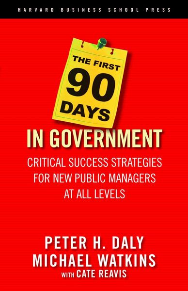 Produktbild: The First 90 Days in Government