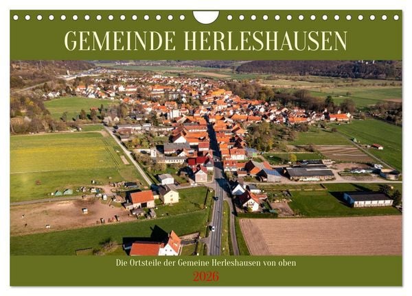 Gemeinde Herleshausen (Wandkalender 2026 DIN A4 quer), CALVENDO Monatskalender