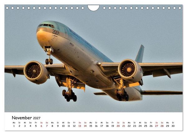 Produktbild: Faszination Luftfahrt Vielfalt zwischen Himmel und Vorfeld (Wandkalender 2027 DIN A4 quer), CALVENDO Monatskalender