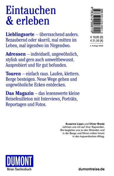 Produktbild: DUMONT Reise-Taschenbuch Reiseführer Kapverden. Cabo Verde