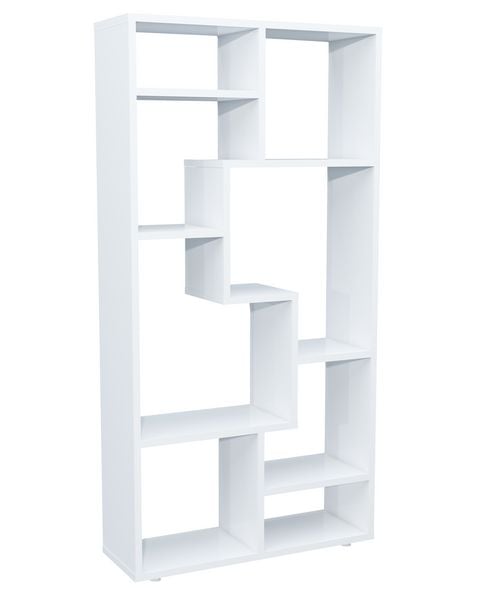 Holz Stand Regal Raumteiler Bücherregal Lanisa M