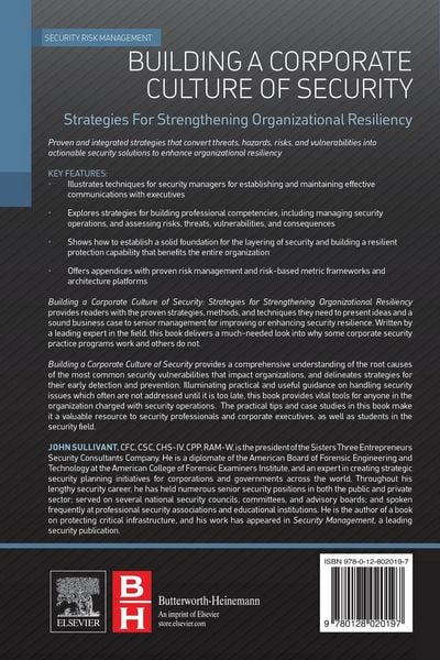 Produktbild: Building a Corporate Culture of Security