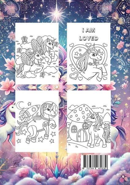 Produktbild: Mein Zauberhaftes Einhorn Malbuch