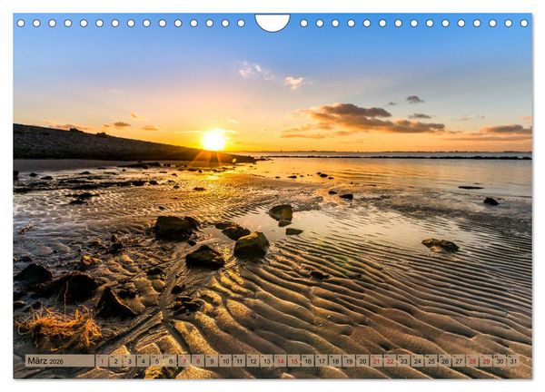 Produktbild: Naturlandschaft WATTENMEER (Wandkalender 2026 DIN A4 quer), CALVENDO Monatskalender