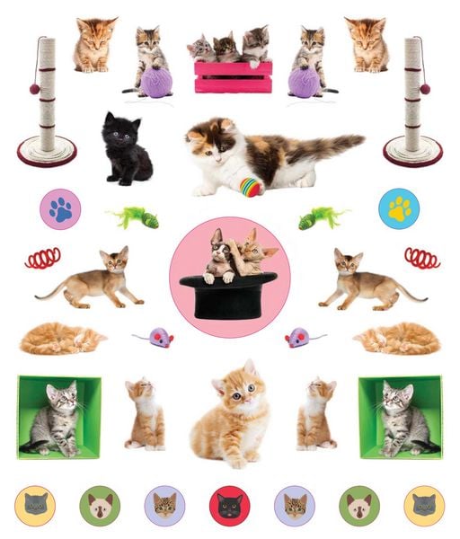 Produktbild: Eyelike Stickers: Kittens