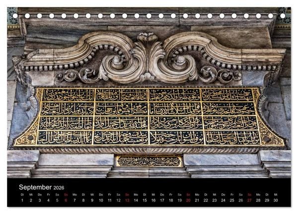 Produktbild: Unterwegs in Istanbul (Tischkalender 2026 DIN A5 quer), CALVENDO Monatskalender
