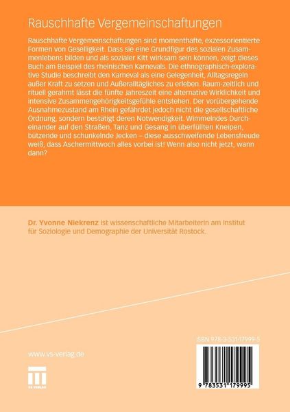 Produktbild: Rauschhafte Vergemeinschaftungen