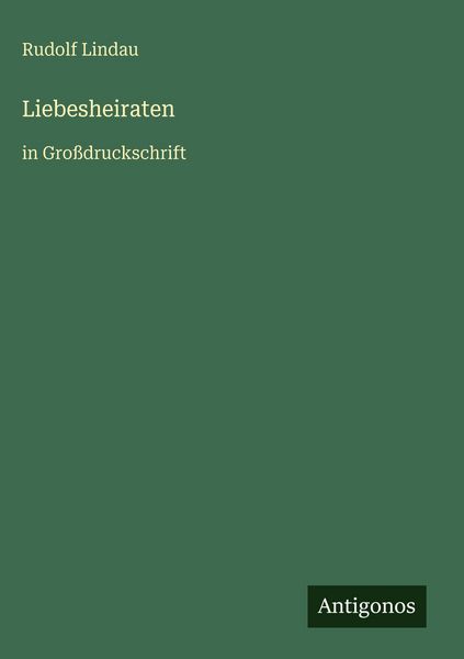 Produktbild: Liebesheiraten