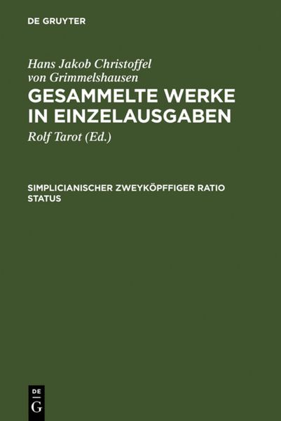 Produktbild: Simplicianischer Zweyk&ouml;pffiger Ratio Status