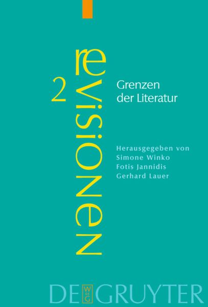 Produktbild: Grenzen der Literatur