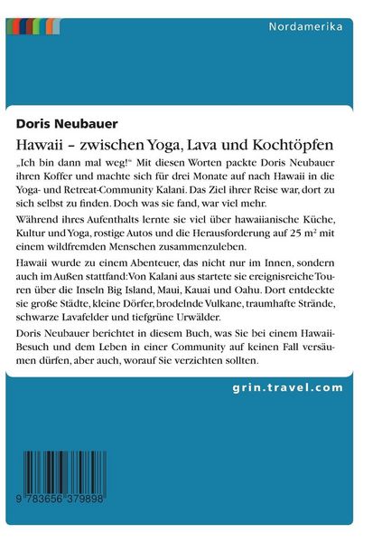 Produktbild: Hawaii - zwischen Yoga, Lava und Kocht&ouml;pfen. Drei Monate in einer Community auf der Trauminsel