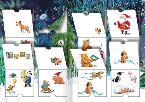 Produktbild: Mein Adventskalender mit Stickern
