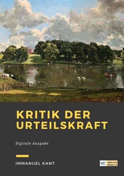 Produktbild: Kritik der Urteilskraft