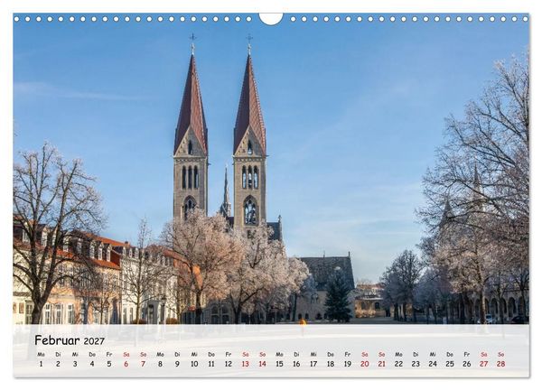 Produktbild: Halberstadt Altstadtarchitektur unweit des Harzes (Wandkalender 2027 DIN A3 quer), CALVENDO Monatskalender