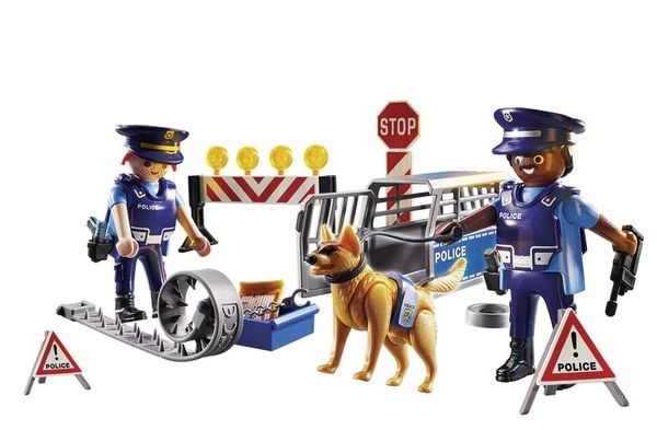 PLAYMOBIL® 6878 Polizei-Straßensperre