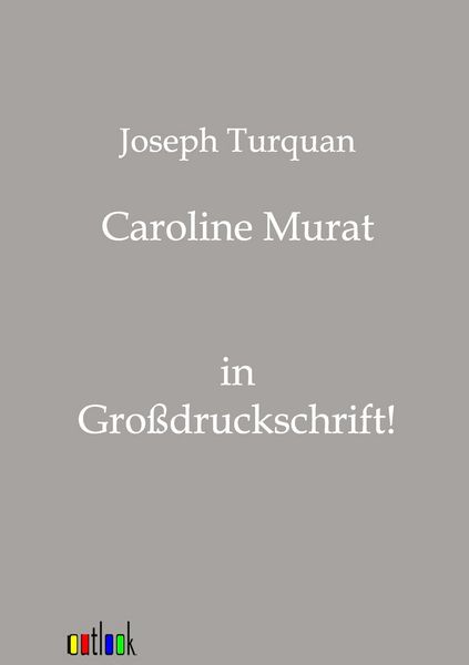 Produktbild: Caroline Murat
