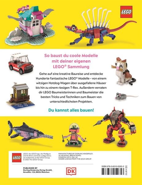 Produktbild: Das gro&szlig;e Buch der LEGO&reg; Bauideen