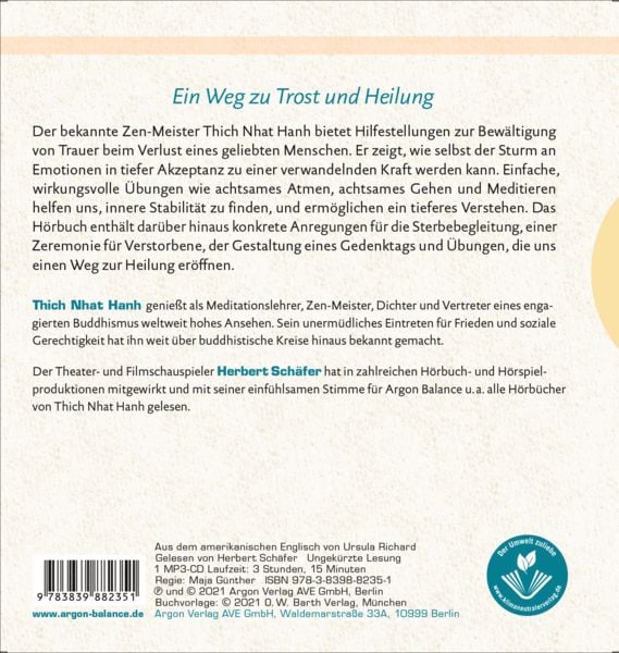 Produktbild: Wie weiterleben, wenn ein geliebter Mensch stirbt?